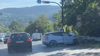 Катастрофа почти блокира движението София-Перник край Владая СНИМКА