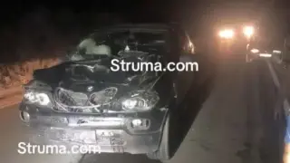 Кошмар по тъмно край Сандански, семейство се размина на косъм от най-страшното