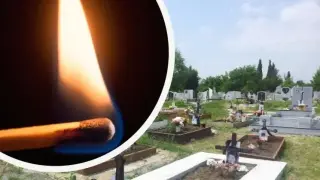 Жестока война между гробарите, няма клиенти за всички Видео