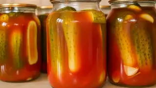 Тази зимнина е хит: Мариновани краставички с кетчуп