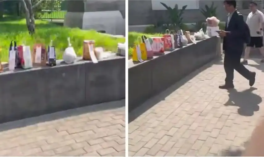 Вижте как доставят храна на студенти, живеещи в кампуси в Китай Видео