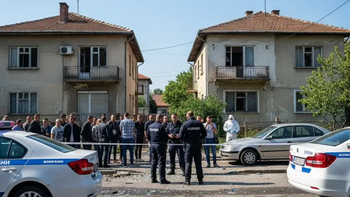 Екшън в Димитровград: Родове се биха с камъни, потрошиха къщи и коли