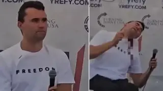 Скандално разкритие за убийството на Чарли Кърк, минути след ужаса стрелецът...