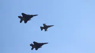 Напрежение в небето, Полша вдигна бойни самолети по тревога