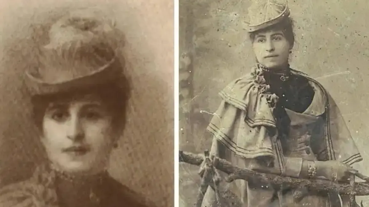 Героиня учителка, наричана Кумановската Райна Княгиня, брани църковен имот