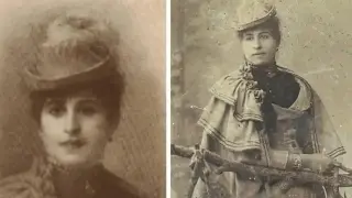 Героиня учителка, наричана Кумановската Райна Княгиня, брани църковен имот