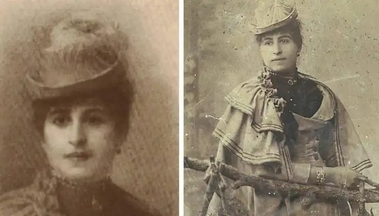 Героиня учителка, наричана Кумановската Райна Княгиня, брани църковен имот