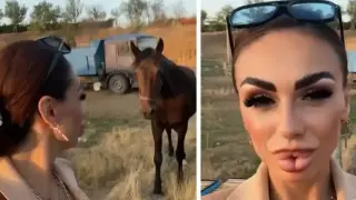Устните на тази блогърка хвърлиха в потрес всички в мрежата Видео
