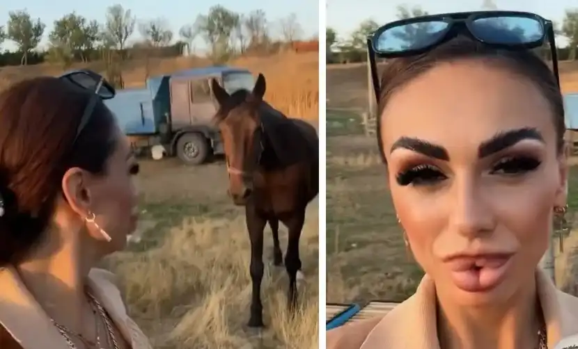 Устните на тази блогърка хвърлиха в потрес всички в мрежата Видео