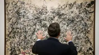 Разкриха тайната на синия цвят в картина на Джаксън Полък