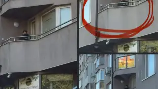 Хоум офис версия на пътния контрол: радар на тераса на бул. „Цар Борис III“ шашна столичани Снимка