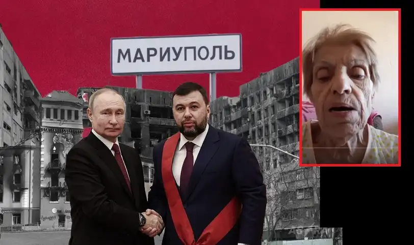 „Русия извърши нова подлост“: Украинка от Мариупол се разплака