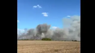 Опасна ситуация край стария содов завод край Девня Видео