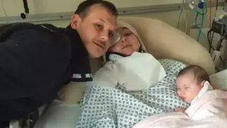 Прозявка прати млада майка в инвалидна количка, лекарите ѝ дадоха шанс 50/50