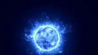 Слънцето заблестя в зловещо синьо