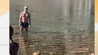 Издирват чужденец, изкъпал се в едно от Седемте рилски езера Видео