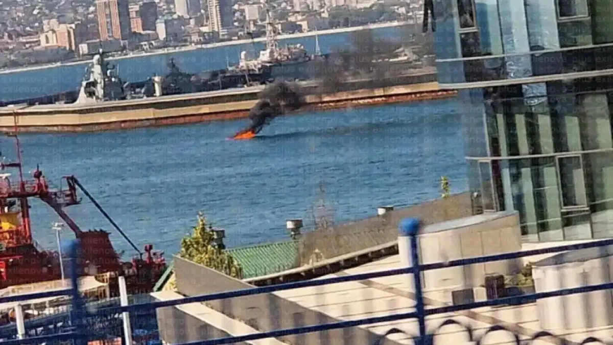 Дронове удариха базата на Черноморския флот в Новоросийск
