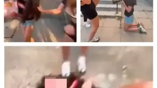 В какво се превръща България?! Побой и скубане – момичета се гаврят с връстничка за забавление Снимки 18+