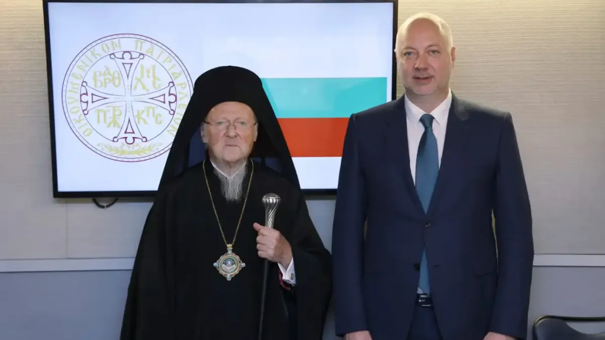 Росен Желязков разговаря с вселенския патриарх в Ню Йорк - какво си казаха