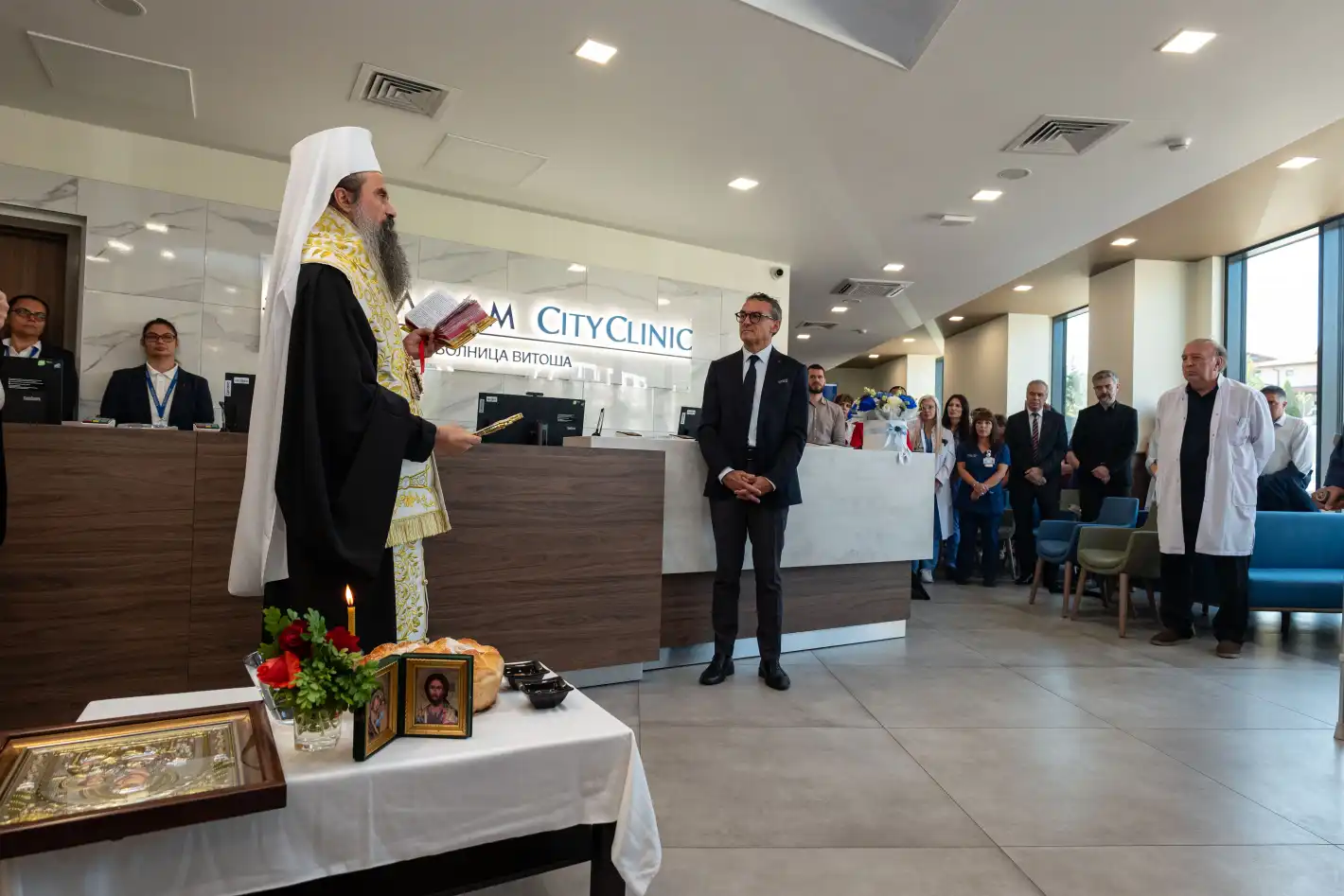 Патриарх Даниил освети новата Acibadem City Clinic УМБАЛ Витоша