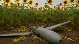 Фермер откри части от руски дрон в слънчогледова нива край Калининград