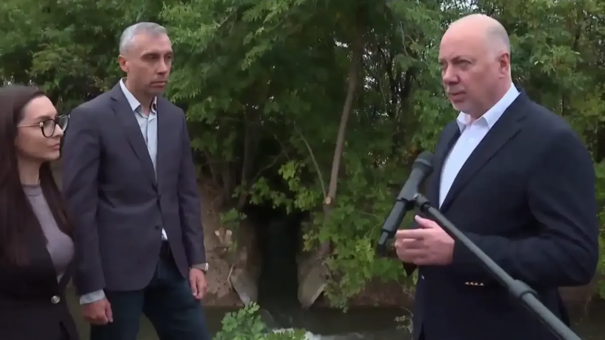Желязков по спешност в Плевен заради водната криза Видео