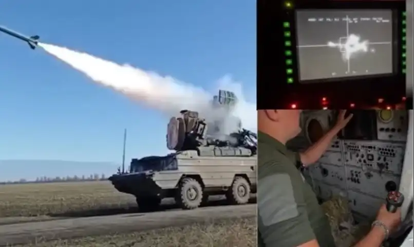 Ето как полската ЗРК "Оса" сваля руски дронове Видео