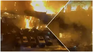 Огненият ужас в София взе жертва – откриха трупа на 45-годишен мъж Видео