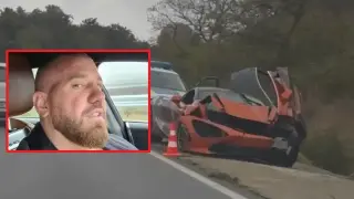 Динко видя размазания Макларън на „Величие“ и изригна: Който се смее последен, се смее най-добре! Видео