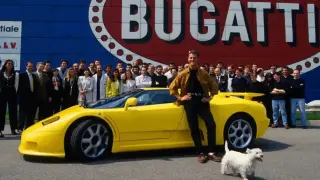 Уникалното Бугати на Михаел Шумахер бе открито в пустошта Видео