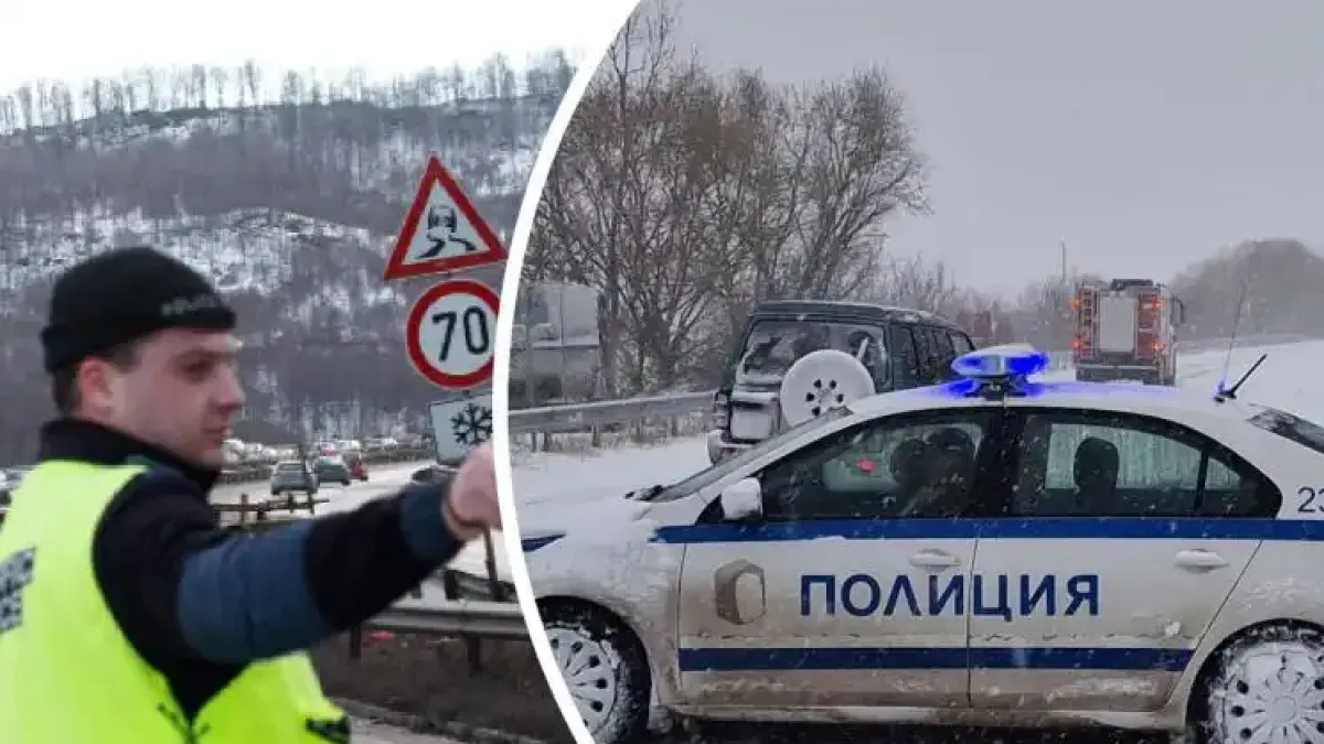 МВР с извънредни новини за снежния ужас, сковал България! Важни ограничения за магистралите „Тракия” и „Хемус“ Снимки