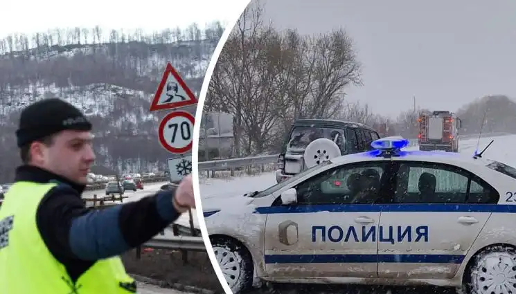 МВР с извънредни новини за снежния ужас, сковал България! Важни ограничения за магистралите „Тракия” и „Хемус“ Снимки