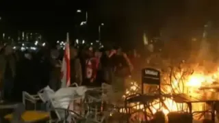 В Грузия ври и кипи, протестиращи щурмуваха президентския дворец Видео