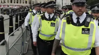 Напрежение в Лондон: Mасови арести след протест Видео
