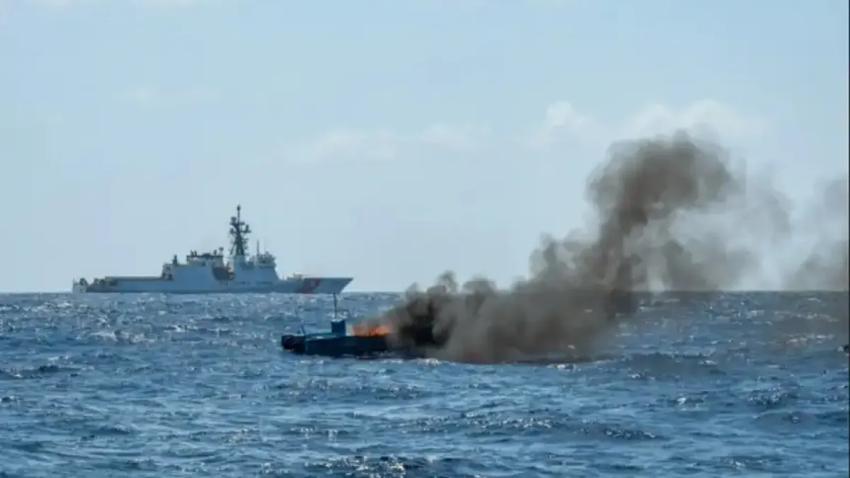 САЩ са нанесли удар по кораб, плаващ в Карибско море