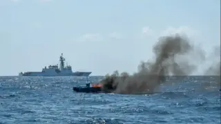 САЩ са нанесли удар по кораб, плаващ в Карибско море