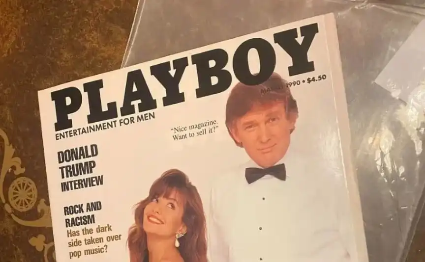 Няма да го познаете: Появи се забравена корица на Playboy с Тръмп от 1990 г. Снимки