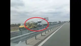 Извънредна ситуация на АМ „Тракия“! Движението не мърда Видео
