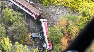 Влаков кошмар в Словакия: челна катастрофа с над 100 пострадали Снимки