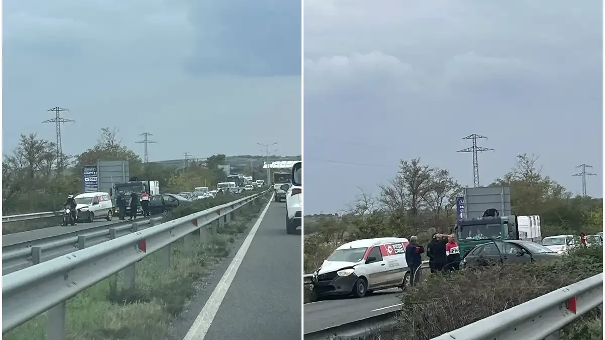 Ад на пътя за "Сарафово", хиляди чакат