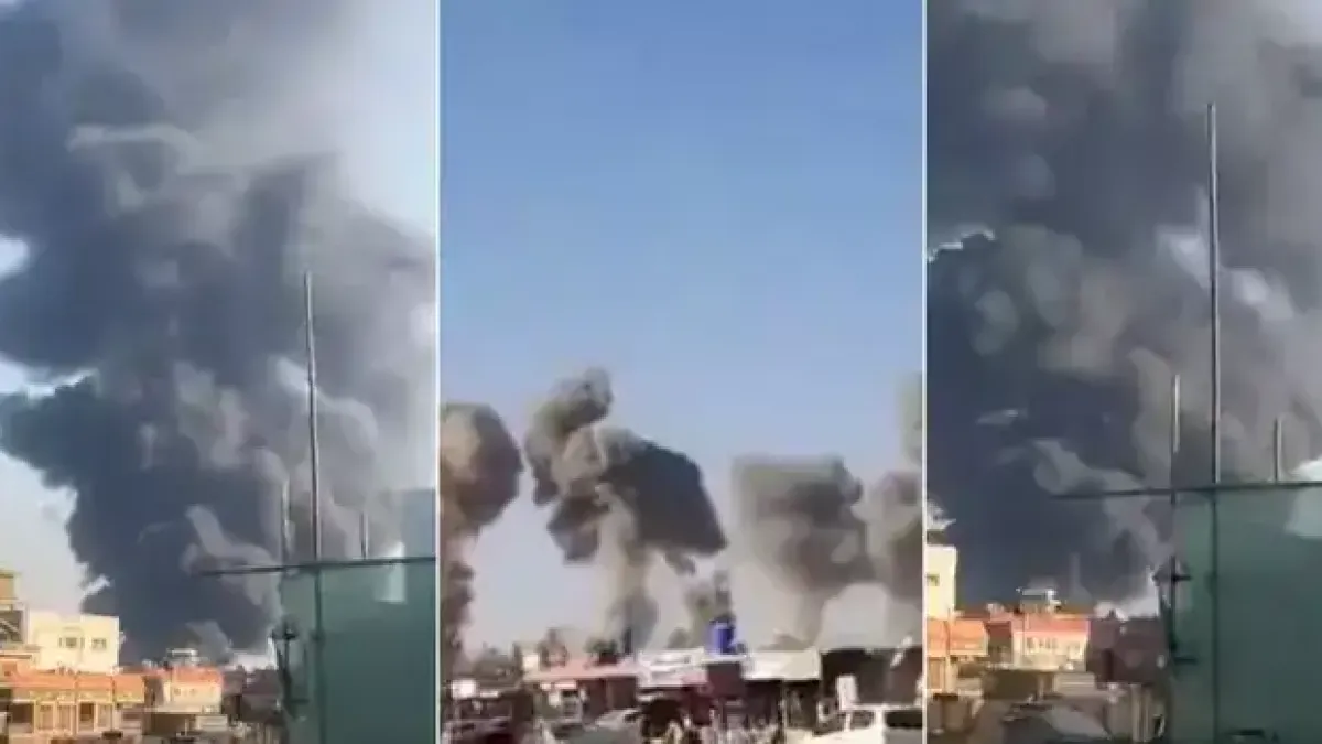 Започва нова война? Удари се нанасят яко, столица на държава гори Видео
