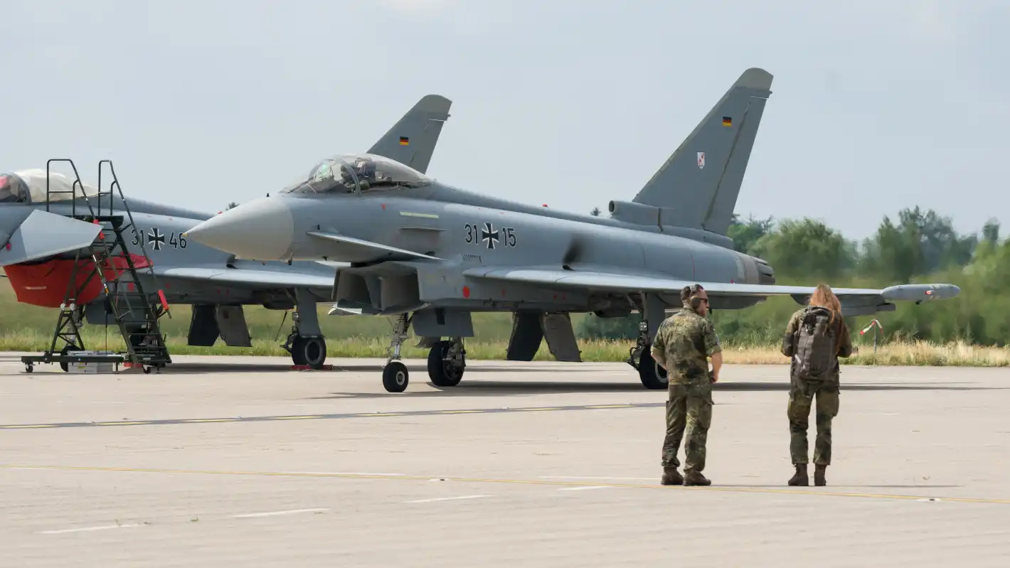 Германия разполага изтребители в Полша