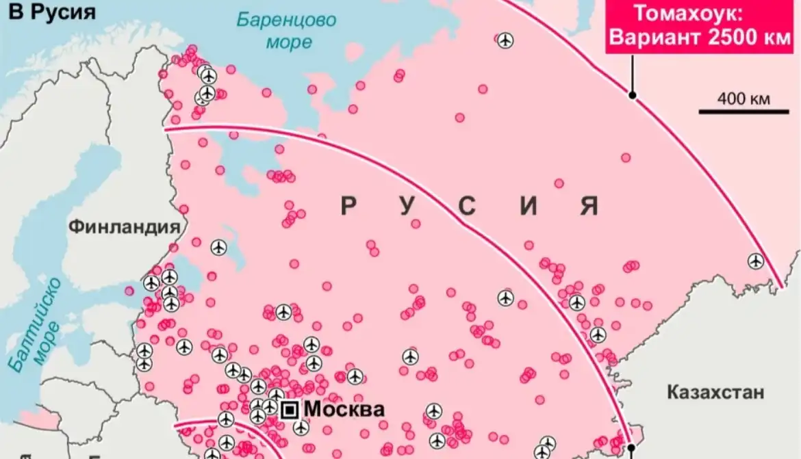 Това са потенциалните цели за ракети "Томахоук" в Русия
