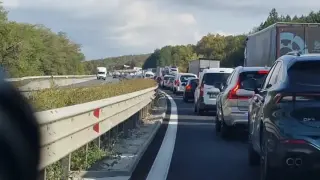 Нов ад на "Тракия", колите просто спряха