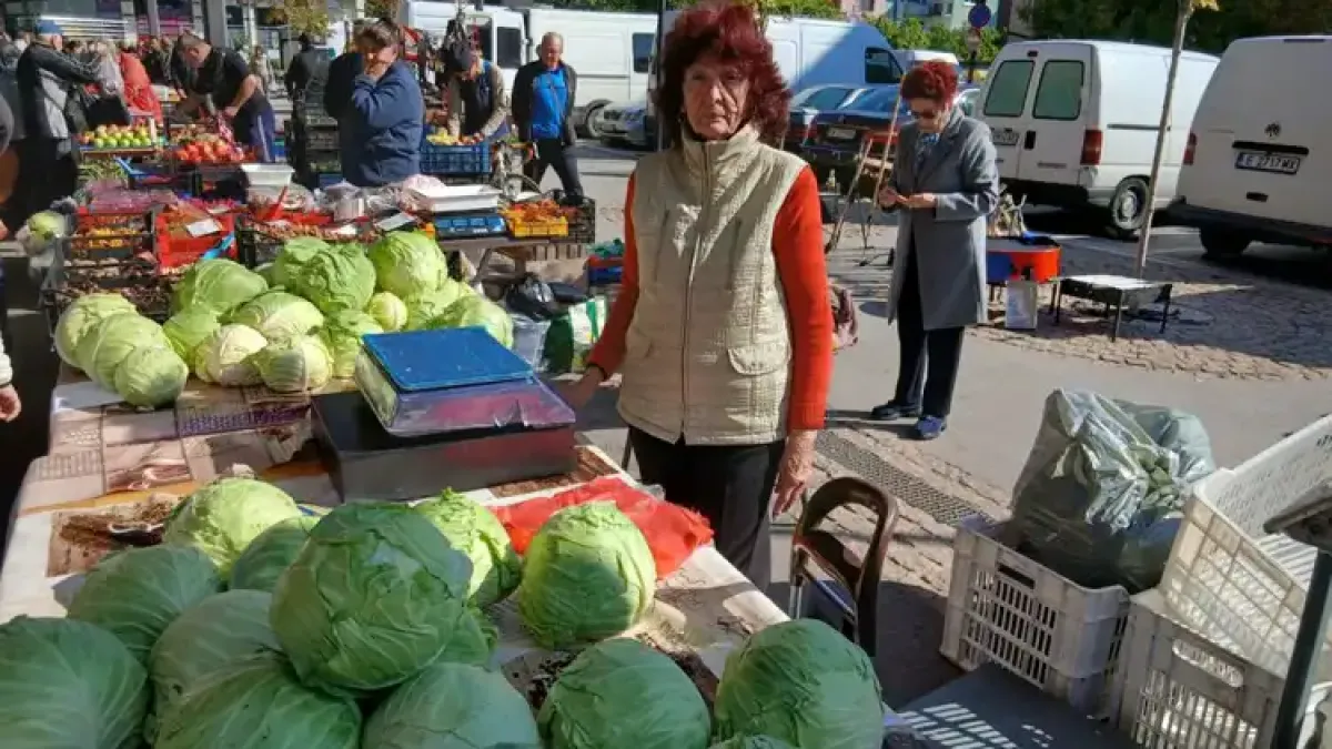 В сезона на туршиите! Цените на зеленчуците на пазара в Благоевград по-високи, отколкото в хипермаркетите