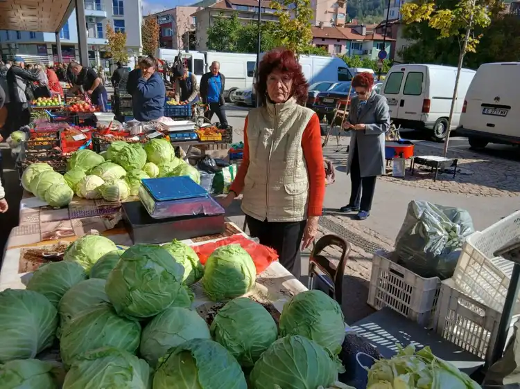 В сезона на туршиите! Цените на зеленчуците на пазара в Благоевград по-високи, отколкото в хипермаркетите