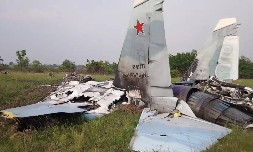 Приятелски огън: Руснаците свалиха собствен изтребител Су-30