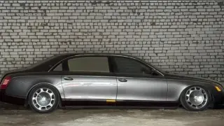 Откриха изоставена луксозна лимузина Maybach Снимки