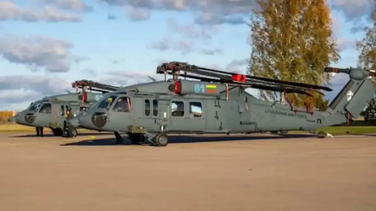 Литва получи първите хеликоптери Black Hawk от САЩ