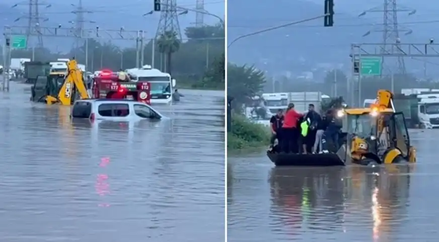 Воден апокалипсис в Турция, затвориха пътища Видео